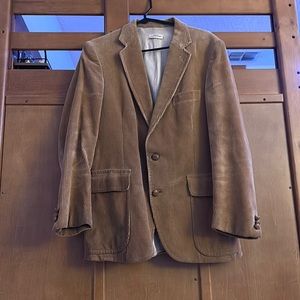 Beige Corduroy Tuxedo (John Alexander) 1940’s